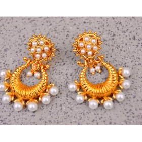 Delicate Antique Pearl Earrings